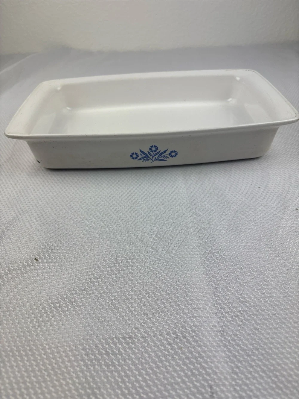 VTG Corning Ware Blue Cornflower Roaster Lasagna Pan Casserole P-332 12x7.5X2